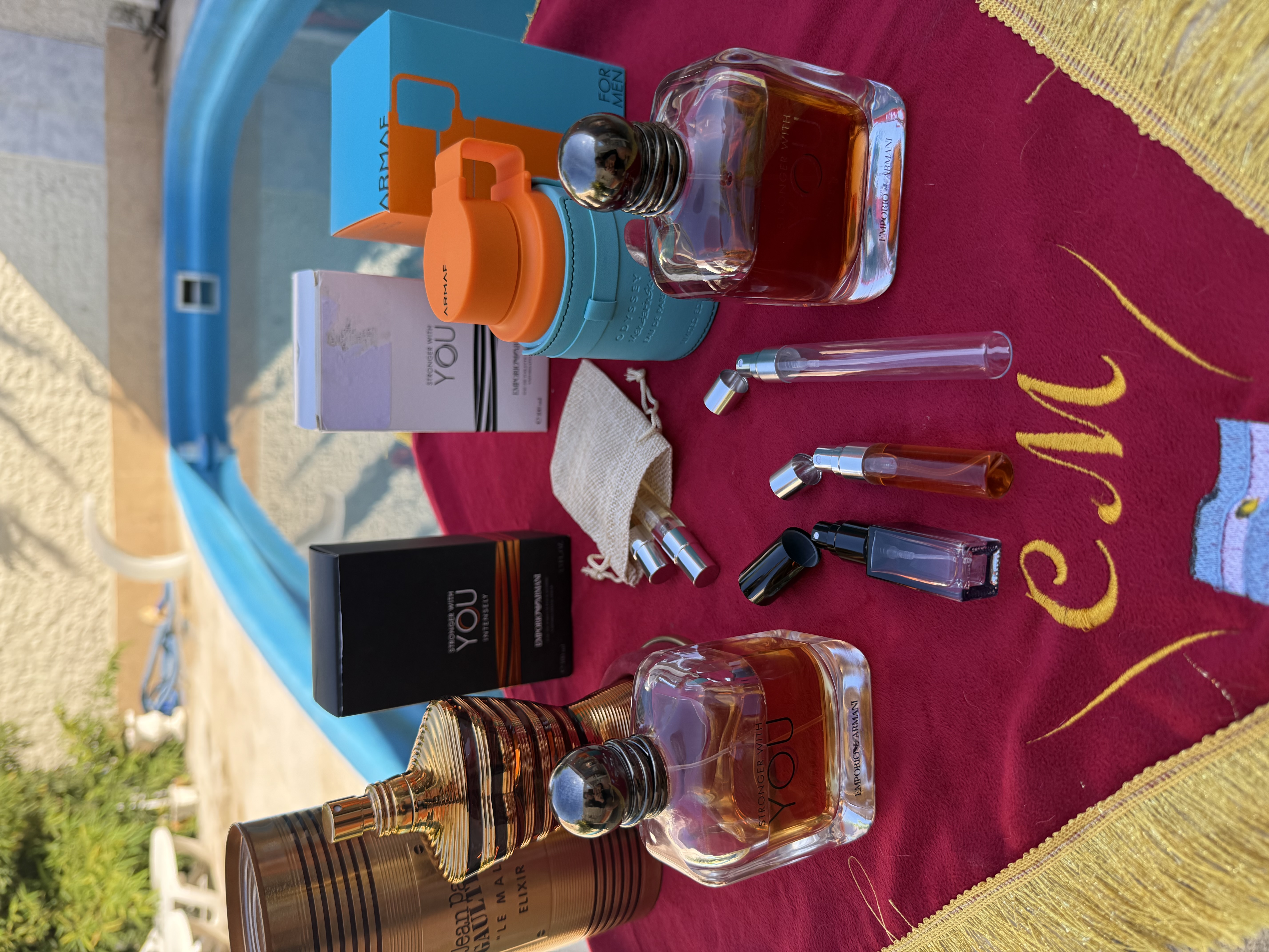 Colección de perfumes originales disponibles en Decants Ctes